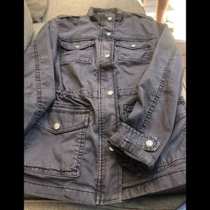 LUCKY BRAND 4 POCKET MILITARY STYLE JACKET